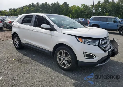 2017 Ford Edge Titanium из США, поврежденный, VIN 2FMPK4K80HBB07977